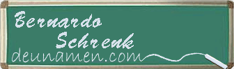 Bernardo Schrenk Visitenkarte